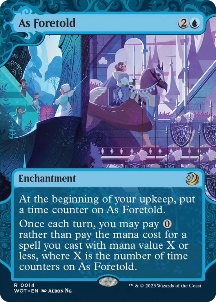 As Foretold [Wilds of Eldraine: Enchanting Tales] | Exor Games Dartmouth