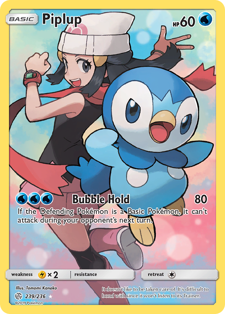 Piplup (239/236) [Sun & Moon: Cosmic Eclipse] | Exor Games Dartmouth