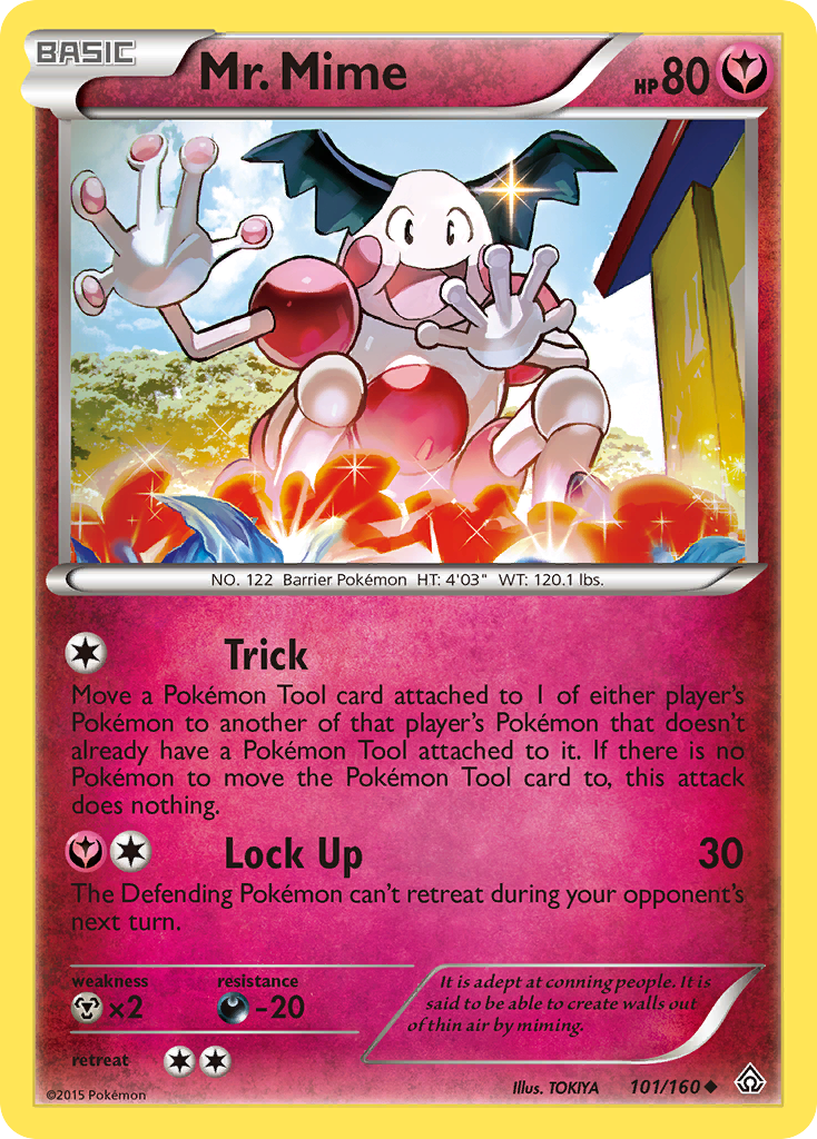 Mr. Mime (101/160) [XY: Primal Clash] | Exor Games Dartmouth