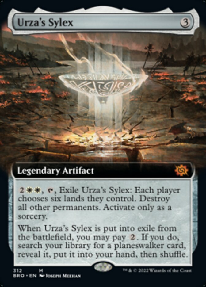 Urza's Sylex (Extended Art) [The Brothers' War] | Exor Games Dartmouth