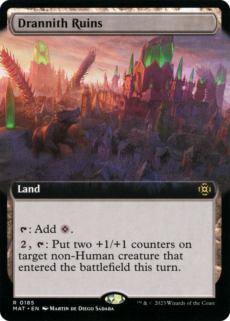 Drannith Ruins (Extended Art) [March of the Machine: The Aftermath] | Exor Games Dartmouth