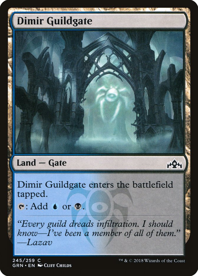 Dimir Guildgate (245/259) [Guilds of Ravnica] | Exor Games Dartmouth