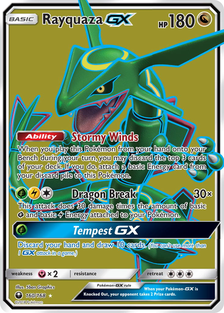 Rayquaza GX (160/168) [Sun & Moon: Celestial Storm] | Exor Games Dartmouth