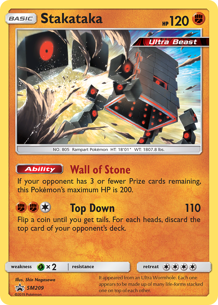 Stakataka (SM209) [Sun & Moon: Black Star Promos] | Exor Games Dartmouth