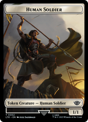 Food (11) // Human Soldier (02) Double-Sided Token [The Lord of the Rings: Tales of Middle-Earth Tokens] | Exor Games Dartmouth