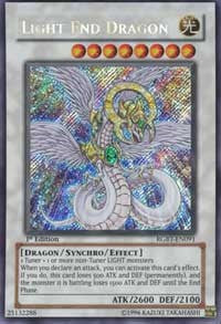 Light End Dragon [RGBT-EN091] Secret Rare | Exor Games Dartmouth