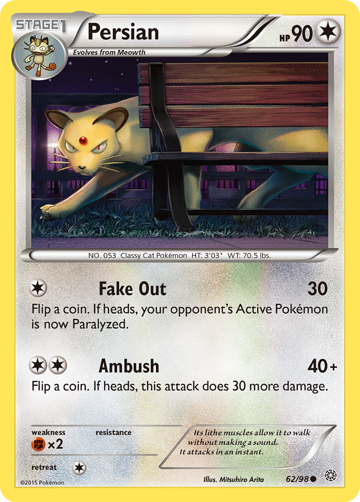 Persian (62/98) [XY: Ancient Origins] | Exor Games Dartmouth