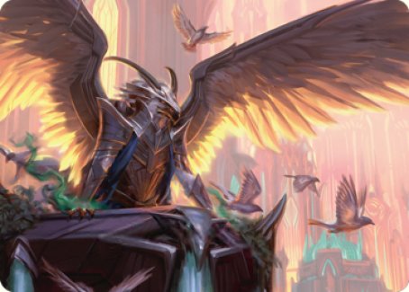 Falco Spara, Pactweaver 1 Art Card [Streets of New Capenna Art Series] | Exor Games Dartmouth