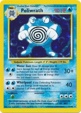 Poliwrath (13/102) [Base Set Unlimited] | Exor Games Dartmouth