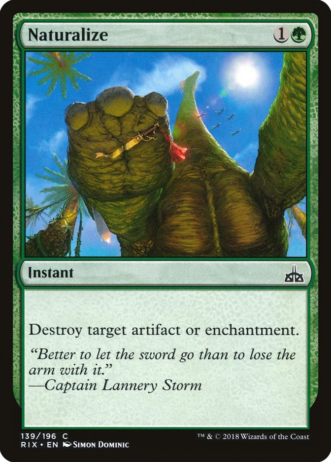 Naturalize [Rivals of Ixalan] | Exor Games Dartmouth