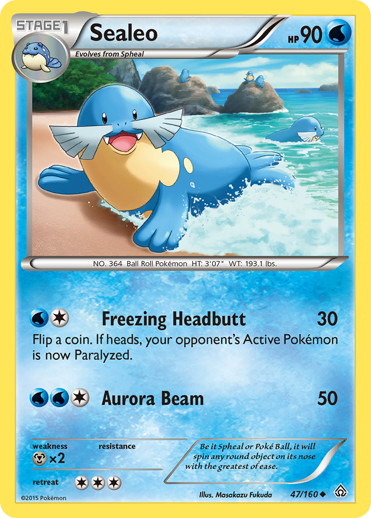 Sealeo (47/160) [XY: Primal Clash] | Exor Games Dartmouth