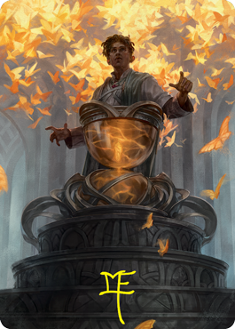 Introduction to Prophecy Art Card (Gold-Stamped Signature) [Strixhaven: School of Mages Art Series] | Exor Games Dartmouth