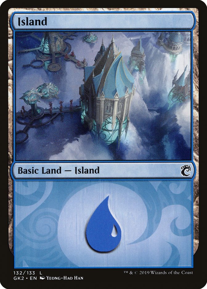 Island (132) [Ravnica Allegiance Guild Kit] | Exor Games Dartmouth