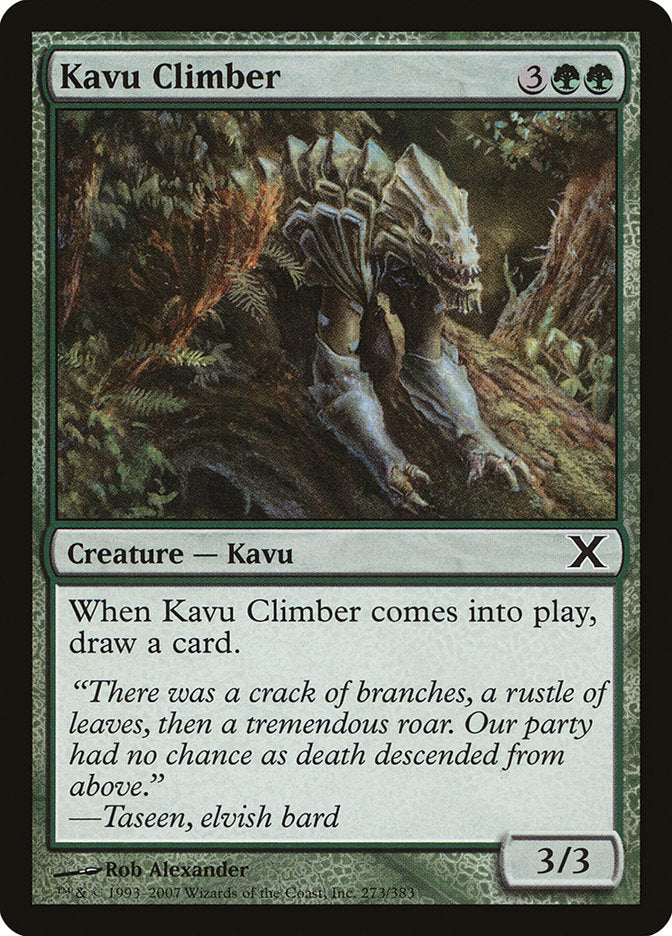 Kavu Climber [Tenth Edition] | Exor Games Dartmouth