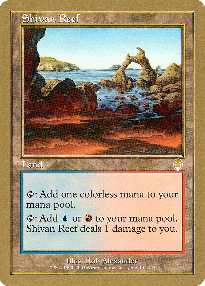 Shivan Reef (Sim Han How) [World Championship Decks 2002] | Exor Games Dartmouth