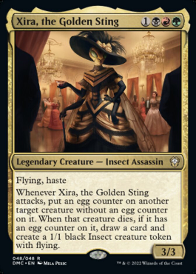 Xira, the Golden Sting [Dominaria United Commander] | Exor Games Dartmouth