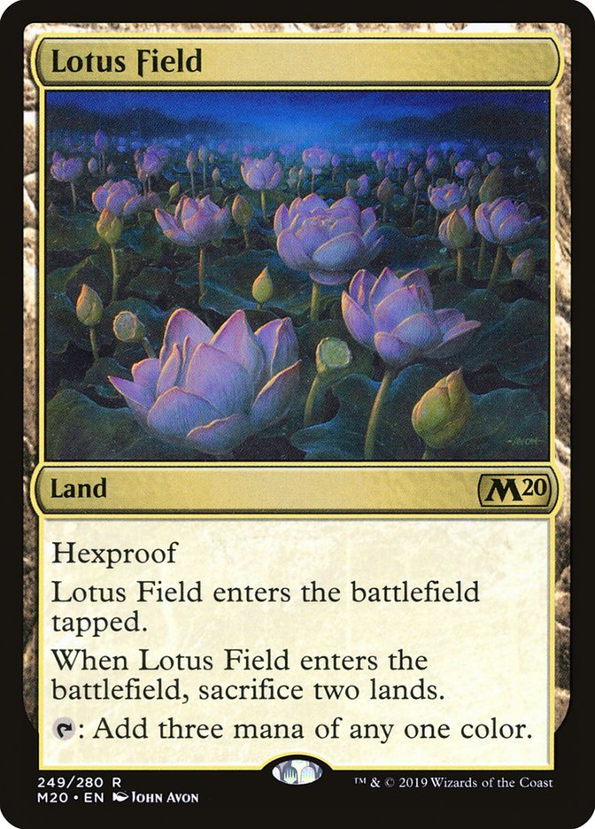 Lotus Field [Core Set 2020] | Exor Games Dartmouth