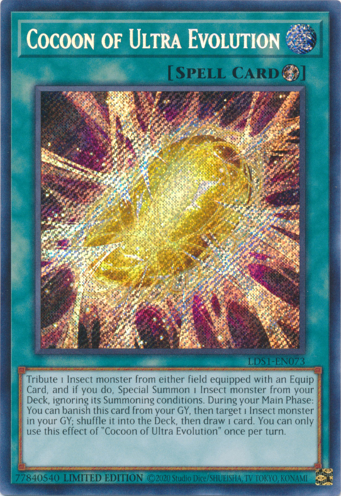 Cocoon of Ultra Evolution [LDS1-EN073] Secret Rare | Exor Games Dartmouth