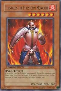 Thestalos the Firestorm Monarch [GLD2-EN008] Common | Exor Games Dartmouth