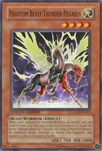 Phantom Beast Thunder-Pegasus [GLD2-EN013] Common | Exor Games Dartmouth