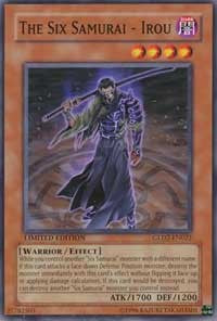 The Six Samurai - Irou [GLD2-EN022] Common | Exor Games Dartmouth