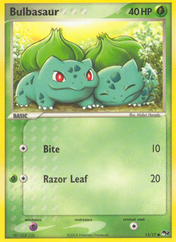 Bulbasaur (12/17) [POP Series 2] | Exor Games Dartmouth