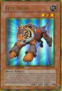 Test Tiger [GLD2-EN029] Ultra Rare | Exor Games Dartmouth
