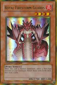Royal Firestorm Guards [GLD2-EN030] Ultra Rare | Exor Games Dartmouth