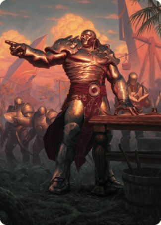 Karn, Living Legacy Art Card 1 [Dominaria United Art Series] | Exor Games Dartmouth