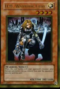 D.D. Warrior Lady [GLD1-EN015] Gold Rare | Exor Games Dartmouth