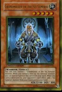 Grandmaster of the Six Samurai [GLD1-EN026] Gold Rare | Exor Games Dartmouth