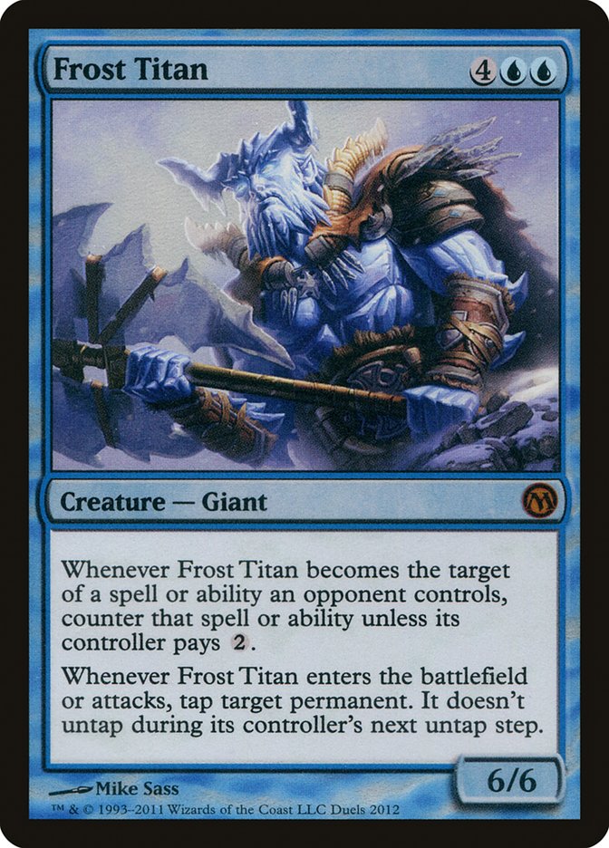 Frost Titan (Duels of the Planeswalkers Promos) [Duels of the Planeswalkers Promos 2011] | Exor Games Dartmouth