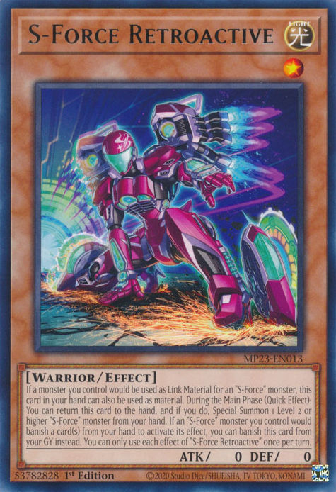S-Force Retroactive [MP23-EN013] Rare | Exor Games Dartmouth