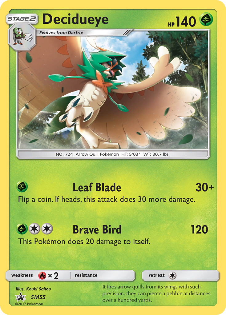 Decidueye (SM55) [Sun & Moon: Black Star Promos] | Exor Games Dartmouth