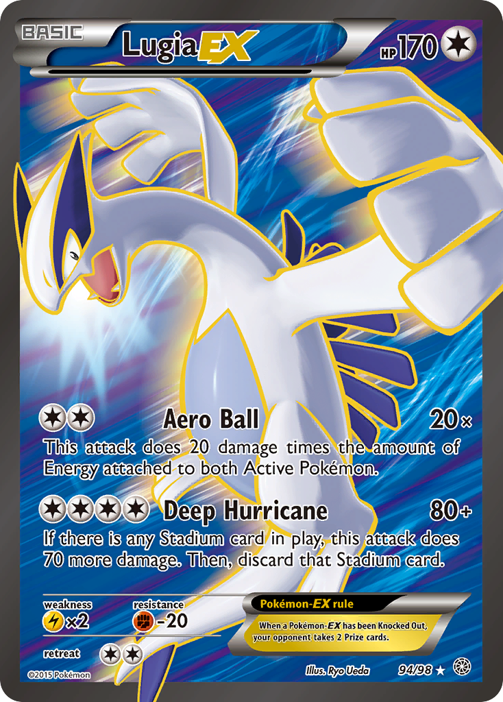 Lugia EX (94/98) [XY: Ancient Origins] | Exor Games Dartmouth