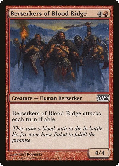 Berserkers of Blood Ridge [Magic 2010] | Exor Games Dartmouth