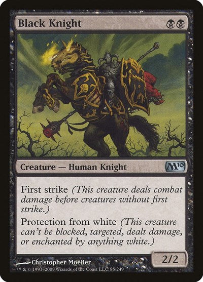 Black Knight [Magic 2010] | Exor Games Dartmouth