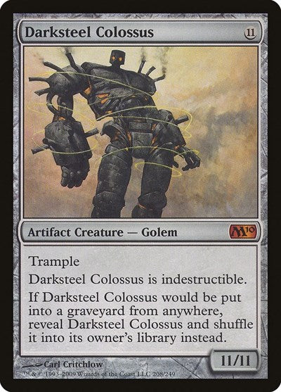 Darksteel Colossus [Magic 2010] | Exor Games Dartmouth