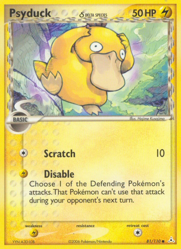 Psyduck (81/110) (Delta Species) [EX: Holon Phantoms] | Exor Games Dartmouth