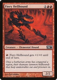 Fiery Hellhound [Magic 2010] | Exor Games Dartmouth