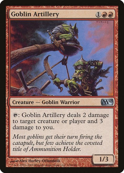 Goblin Artillery [Magic 2010] | Exor Games Dartmouth