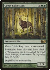 Great Sable Stag [Magic 2010] | Exor Games Dartmouth