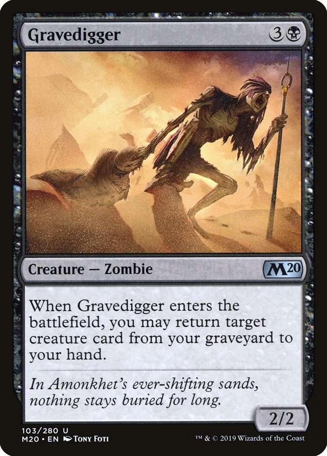 Gravedigger [Core Set 2020] | Exor Games Dartmouth