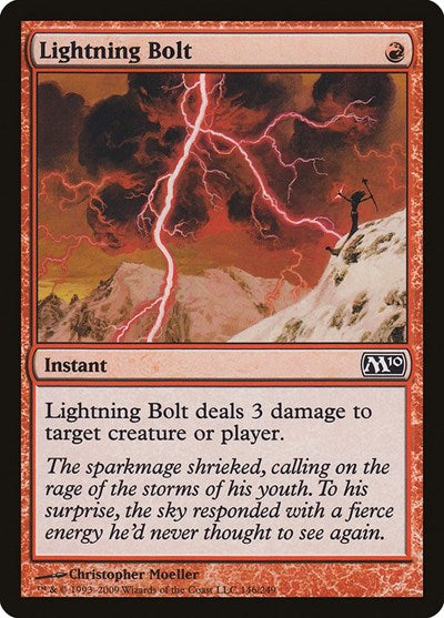 Lightning Bolt [Magic 2010] | Exor Games Dartmouth