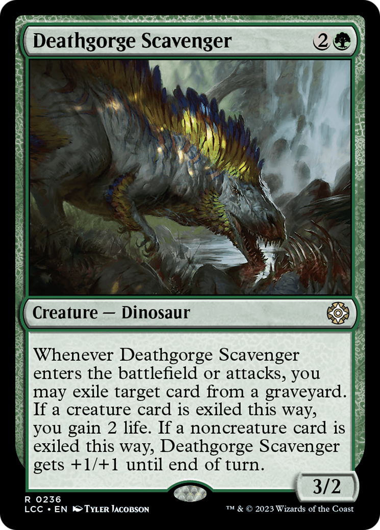 Deathgorge Scavenger [The Lost Caverns of Ixalan Commander] | Exor Games Dartmouth