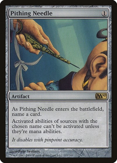 Pithing Needle [Magic 2010] | Exor Games Dartmouth