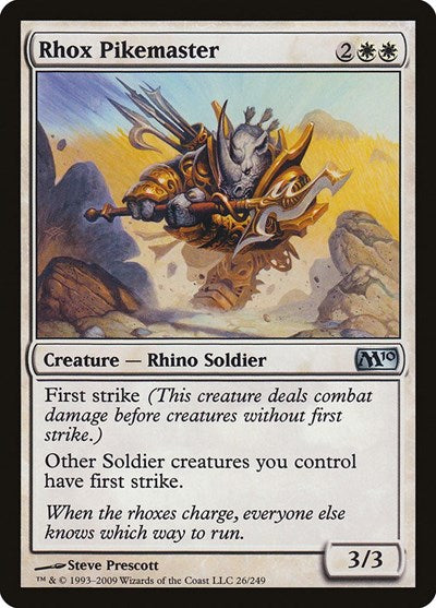 Rhox Pikemaster [Magic 2010] | Exor Games Dartmouth