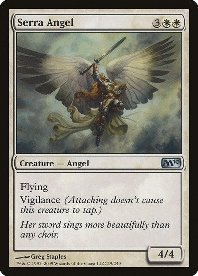 Serra Angel [Magic 2010] | Exor Games Dartmouth