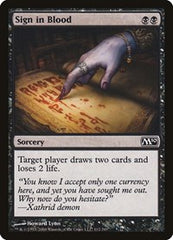 Sign in Blood [Magic 2010] | Exor Games Dartmouth