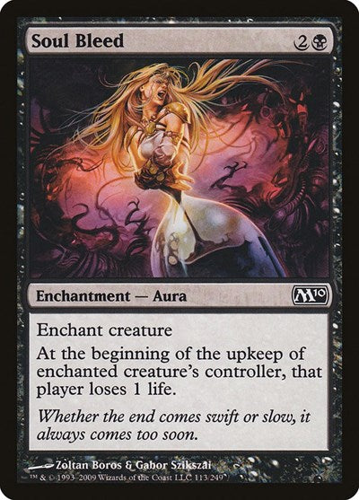 Soul Bleed [Magic 2010] | Exor Games Dartmouth